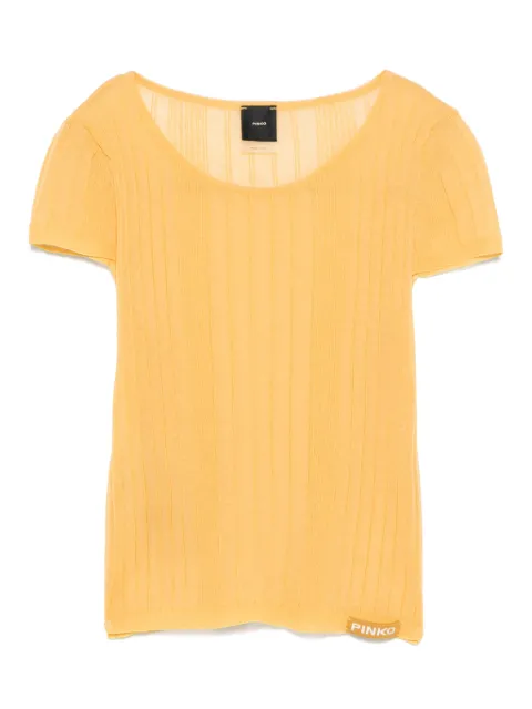 PINKO Tambora T-shirt Yellow 104773A1ND
