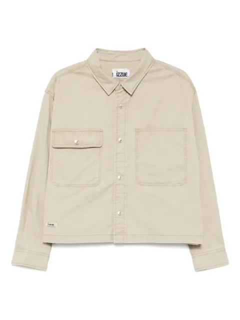 izzue long-sleeved shirt Neutrals J8121S5
