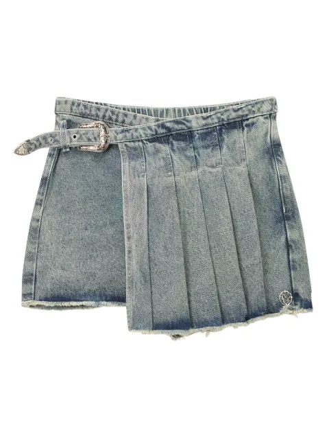 Musium Div. pleated skorts Blue MMUSPW00813X