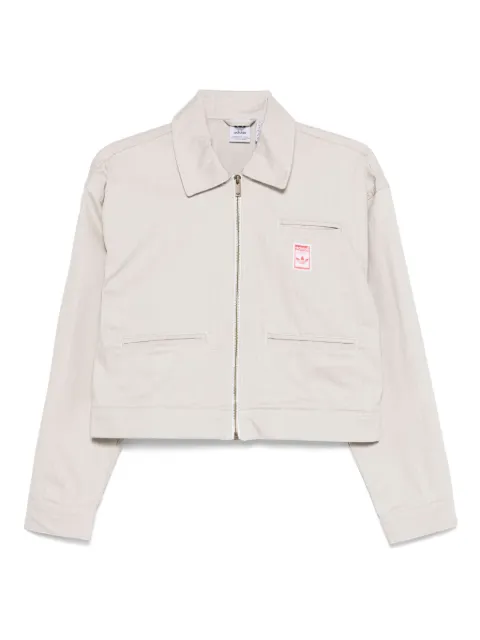 adidas AOP cropped jacket Neutrals JC8853