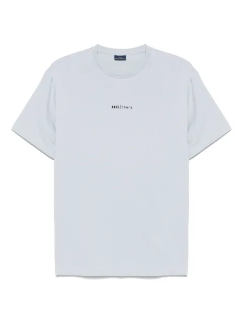 Paul & Shark logo-rubberised T-shirt Blue 25411060