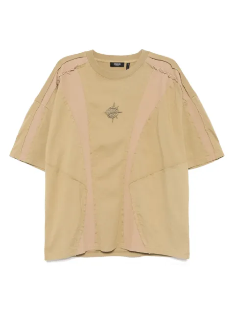 FIVE CM embroidered T-shirt Neutrals 5CXTEM00168X