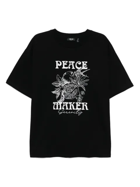 FIVE CM graphic-print T-shirt Black 5CXTEM00210X