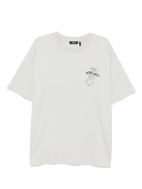 FIVE CM graphic-print T-shirt Grey 5CXTEM00205X