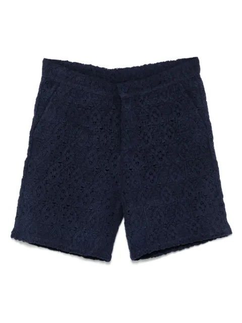 Daily Paper Lace Shield shorts Blue 2511119