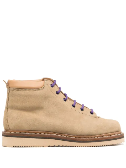 Needles suede boots Brown PU381
