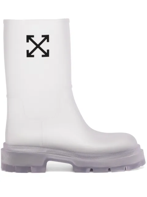 Off-White Reboot Arrow boots White OMIE00BS25MAT0027910