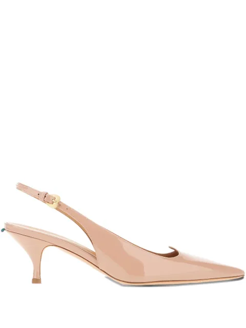 A.Bocca 55mm leather pumps Neutrals AB2901VERNICE