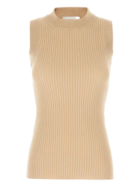 Sportmax ribbed-knit tank top Neutrals TIONE
