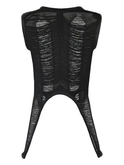 Rick Owens Tanja T top Black RO01E7615KGRIDM