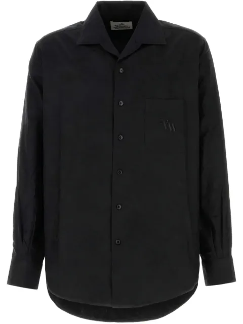 Vivienne Westwood cotton shirt Black 2401003YW0125