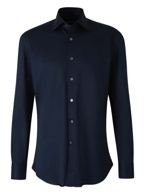 Fray sleek button-up shirt Blue GABRIEL1625