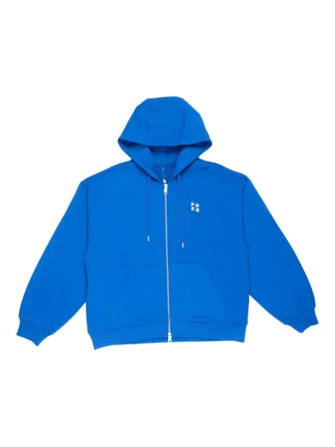 Ader Error TRS Tag hoodie Blue BO42FYHD0402BL