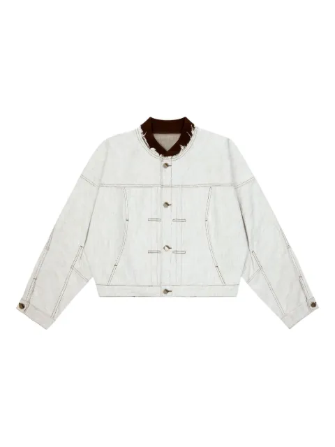 Ader Error denim jacket White BO01SSJK1601WH