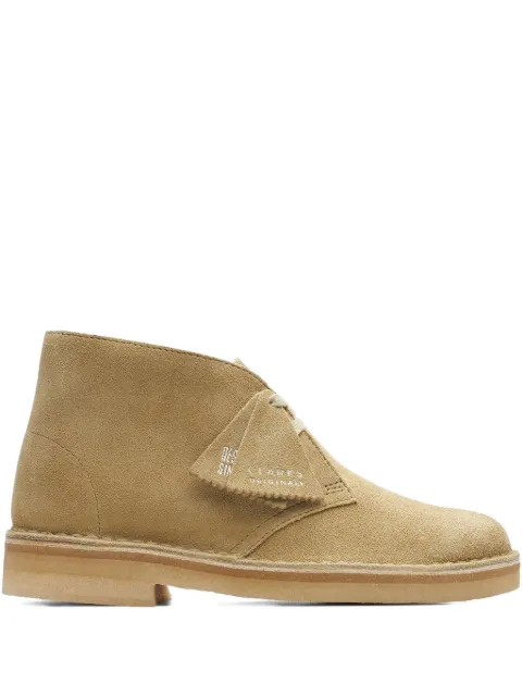 Clarks Chukkas leather derby shoes Neutrals 26169946