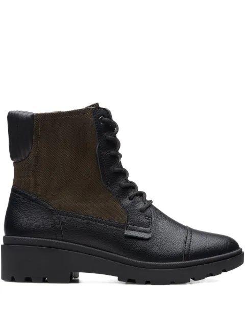 Clarks Calla Charm lace-up boots Black 26169146