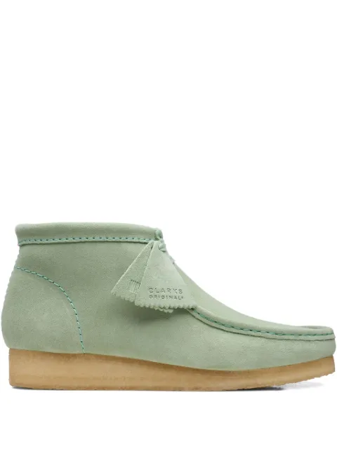 Clarks Wallabee round-toe boots Green 26169732