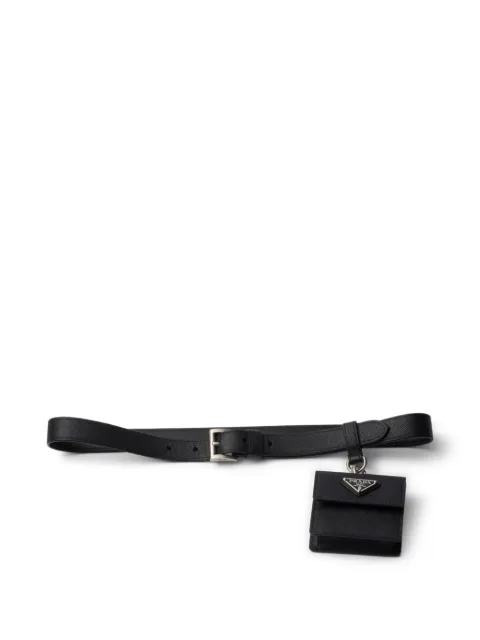 Prada leather belt Black 1CC685053