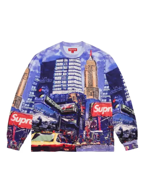 Supreme Skyline Sequin "Purple" top Purple SU25089