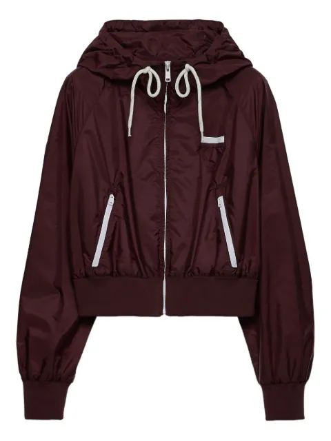 Prada zip-up jacket Purple 292268SOOO1WQ9