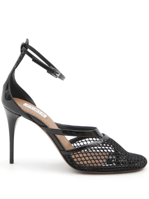 Alaïa 90mm Infradito pumps Black AA3S123TK007