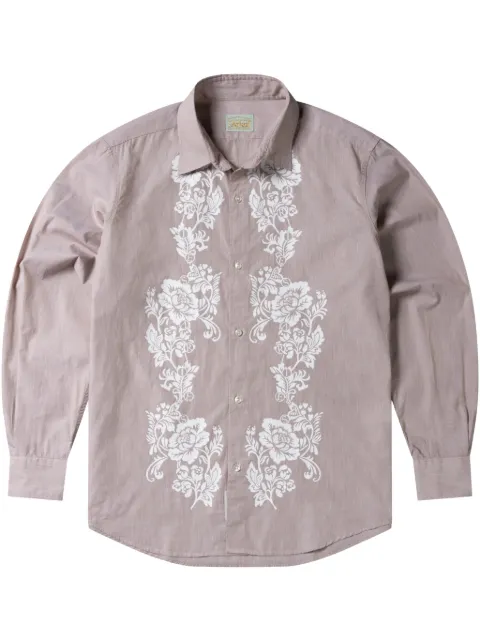 Aries floral print shir Brown AR4010203