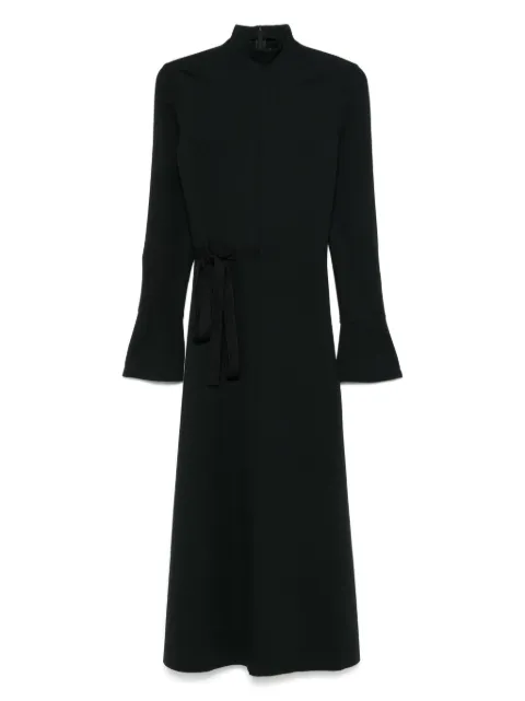 Aganovich strap-detail maxi dress Black DR01DW