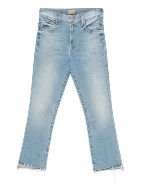MOTHER The Insider Crop Step Fray jeans Blue 11571351