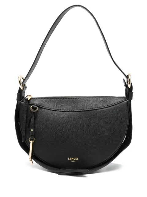 Lancel leather shoulder bag Green A13525