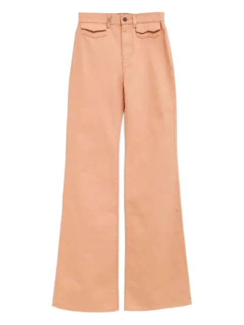 Chloé flared trousers Neutrals CH25UDP03252
