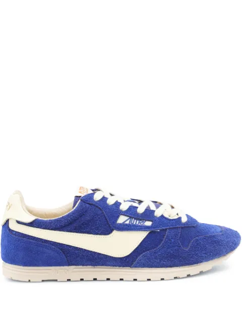 Autry suede panelled retro sneakers Blue WSLMUB20