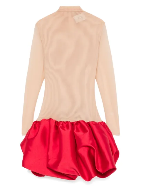 Atu Body Couture puffball dress Neutrals AT25072