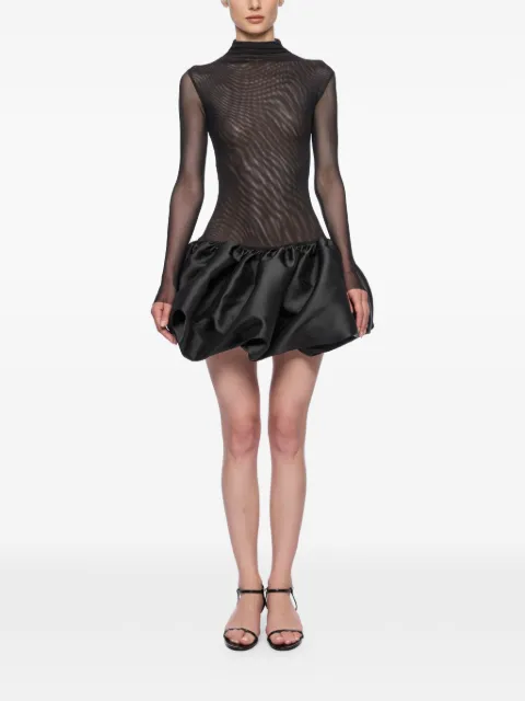 Atu Body Couture puffball mini dress Black AT25071