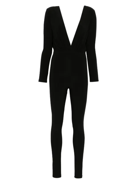Alchemy x Lia Aram draped jumpsuit Black LIA712