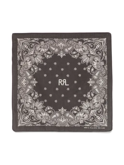 Ralph Lauren RRL paisley-print scarf Black 417959848