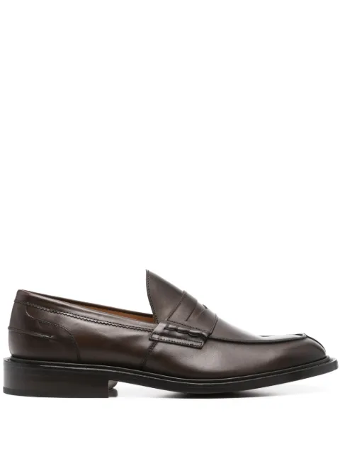 Tricker's leather loafers Brown 32273