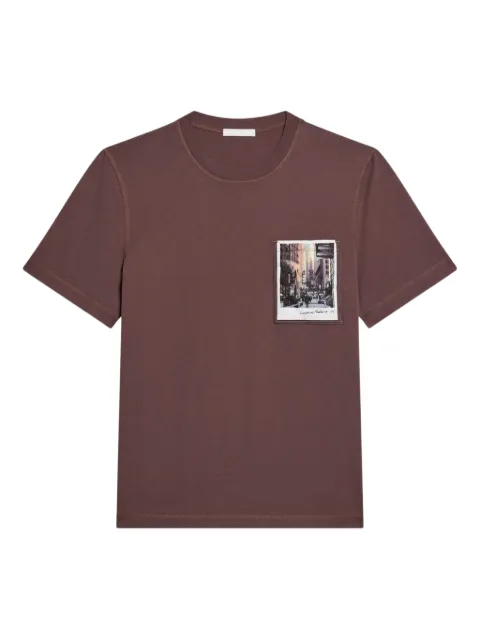 Helmut Lang Postcard T-shirt Brown O10HM518