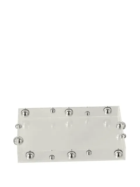 By Gabs Bandeja Match tray Silver BANMATSI2