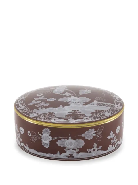 GINORI 1735 Oriente Italiano trinket box Brown 017RG02FX5080LXG00135800
