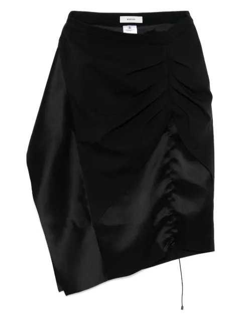 Besfxxk asymmetric skirt Black DMLS2475