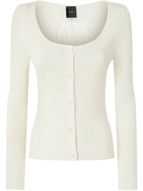 PINKO cut-out cardigan White 104810A1KW