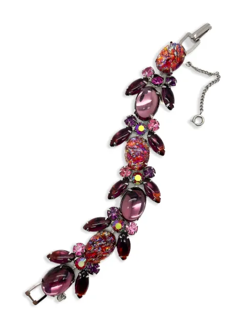 Jennifer Gibson Jewellery 1950s x WEISS cocktail bracelet Silver JGJWEISSBLT