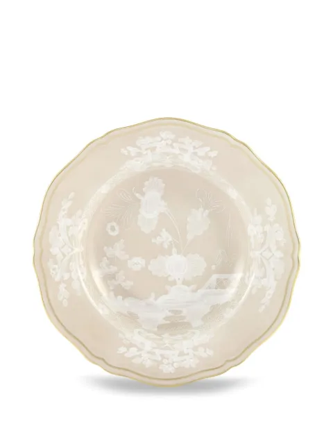 GINORI 1735 Oriente floral-embellished serving plate Neutrals 003RG00FPT210010240G00135700