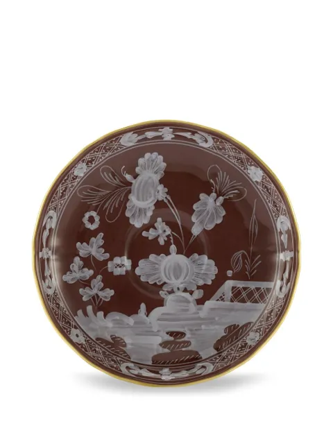 GINORI 1735 Oriente Italiano coffee plate (13.5 cm) Brown 003RG00FPT301010135G00135800