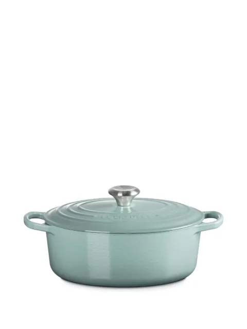 Le Creuset Cocotte cast iron round casserole dish Blue 21178277174430