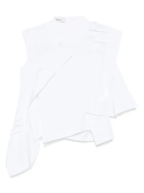 Besfxxk button-up blouse White DWB2475WHT