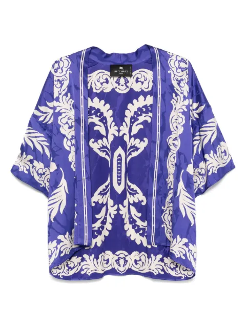 ETRO floral-print jacket Blue WRCA0025AK895