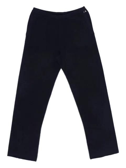 extreme cashmere knitted trousers Blue 32000101TU06