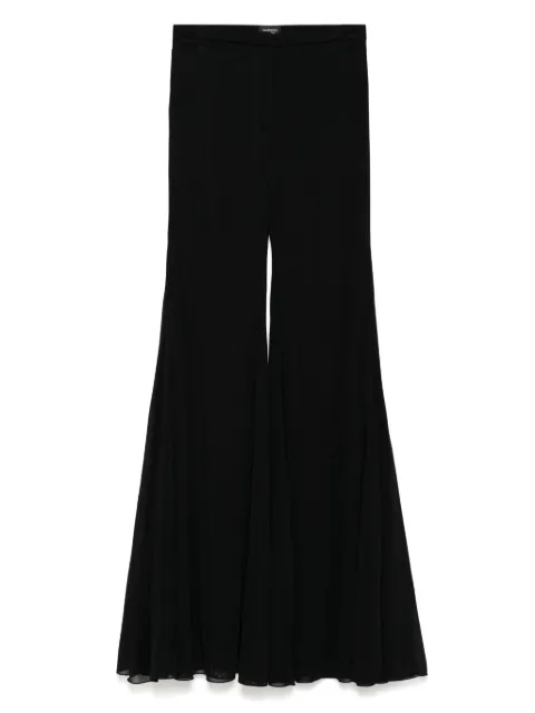 Giambattista Valli flared trousers Black PVCL318421JER