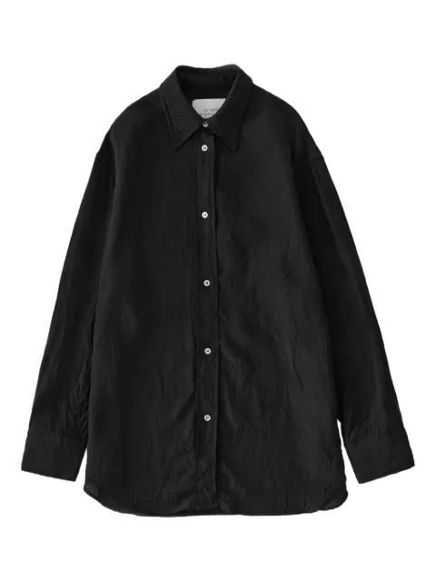 Studio Nicholson long-sleeve shirt Black ROUENSNW1733